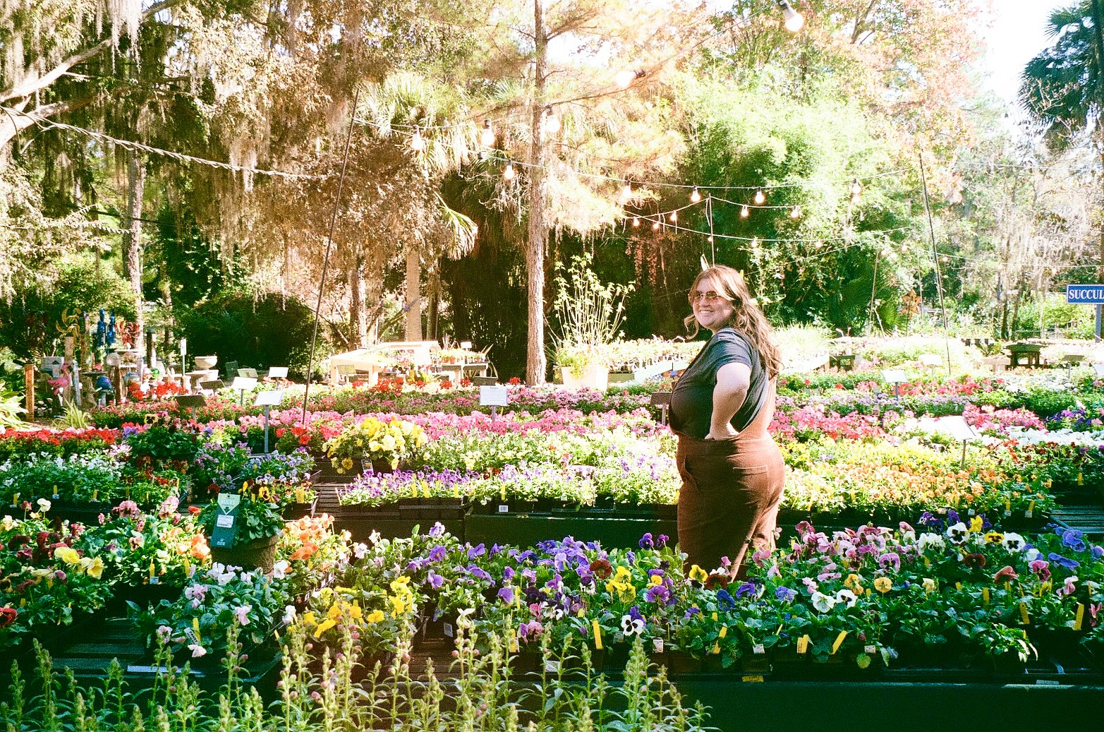 hannah at the nursery in tallahassee