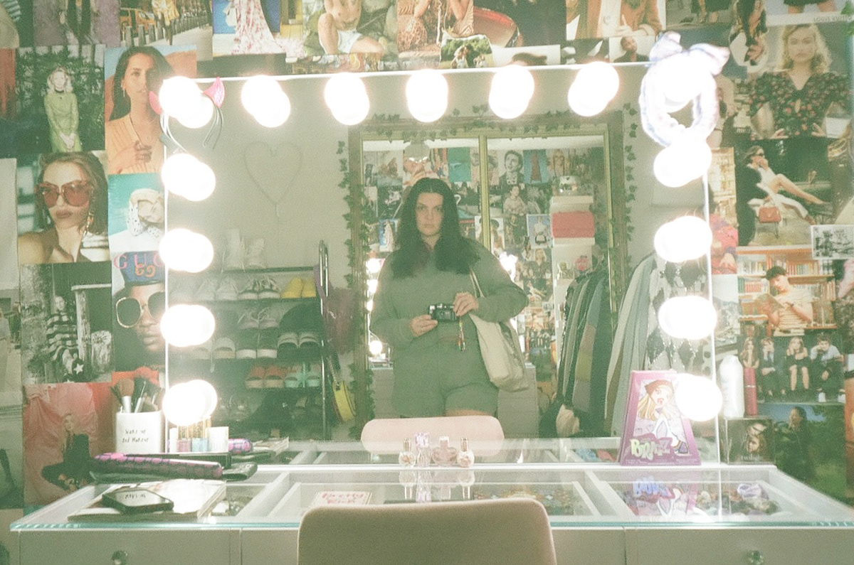 self portrait in my room... i just wanted to get this roll developed lol