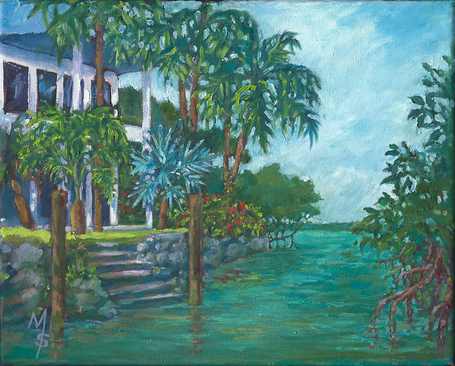 Steps to Paradise 8"x10"