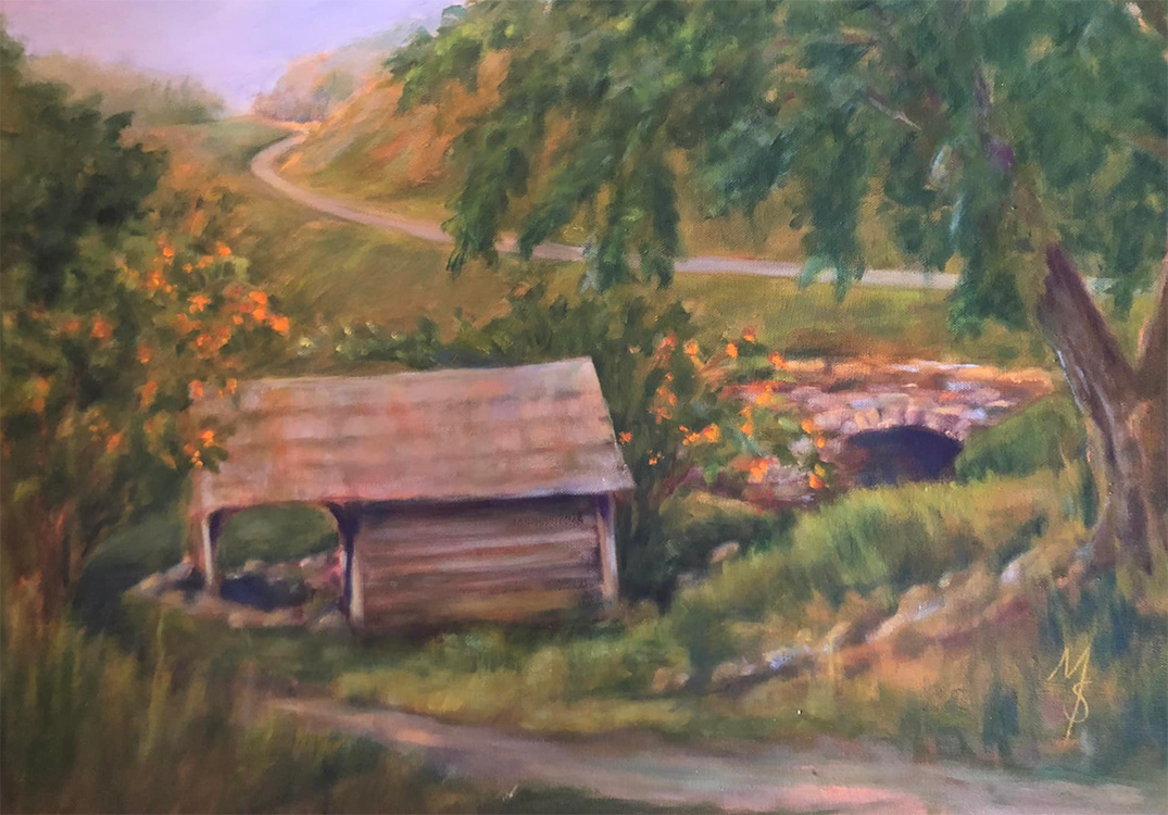 Bell's Springhouse 18"x24"