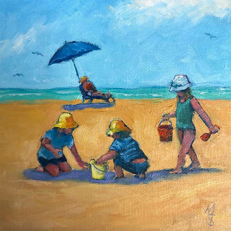 A Day At the Beach SOLD