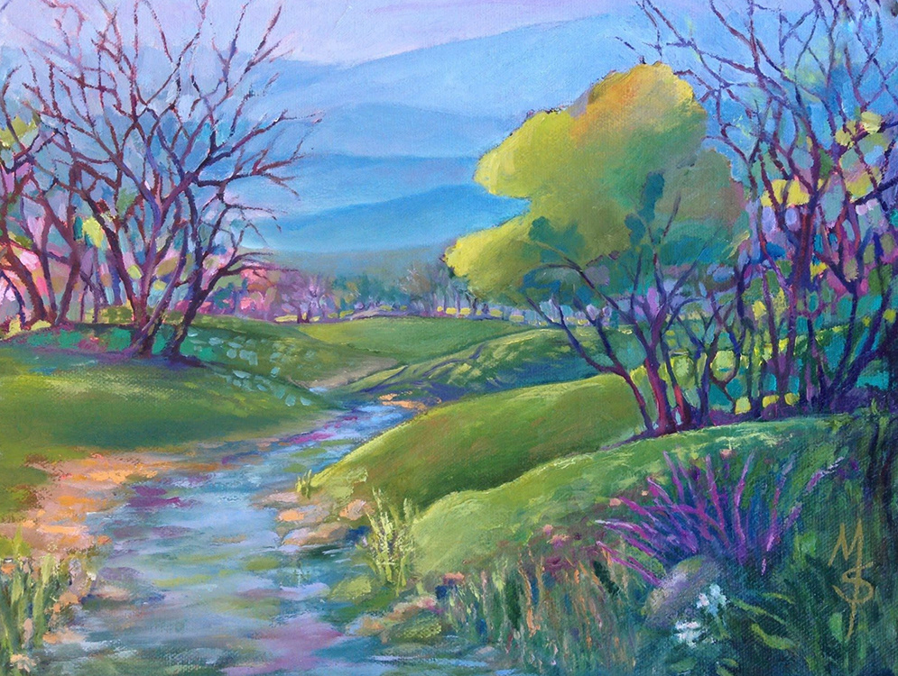 Kaleidoscope of Spring 11"x14"