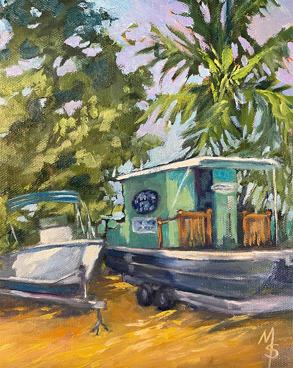 Party Barge 8"x10"