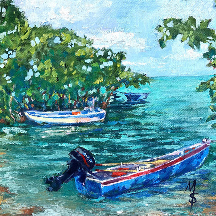 End of Blackwood 8"x8"