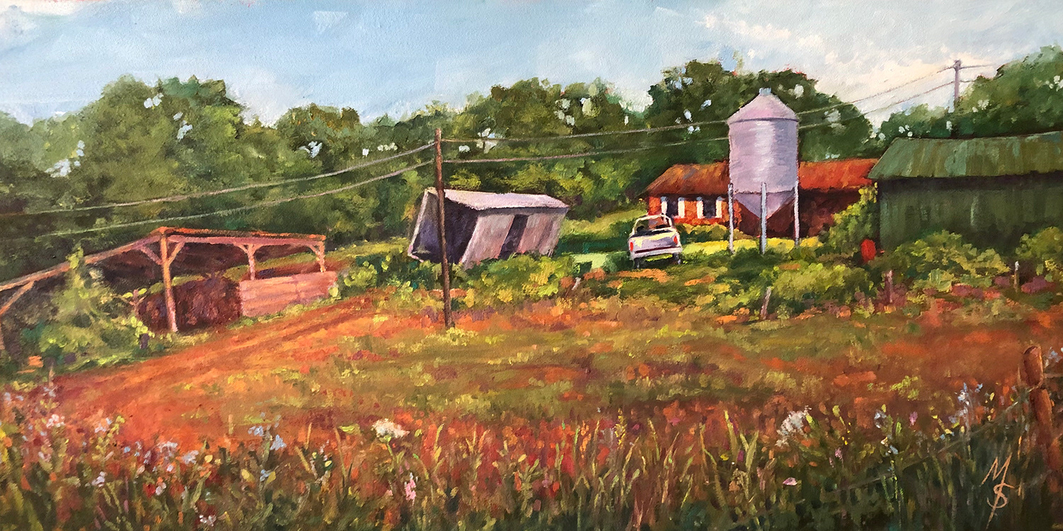 Wade Brother's Farm 12"x24"