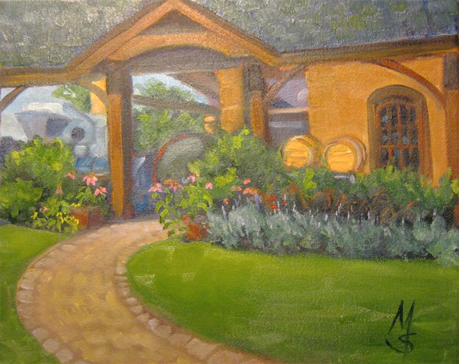 Chateau Morrisette 8"x10"
