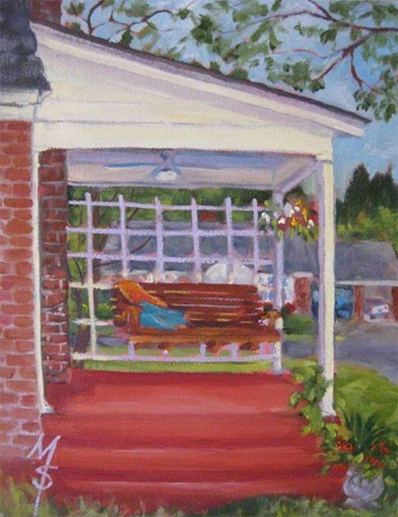 Studio Porch 8"x12"