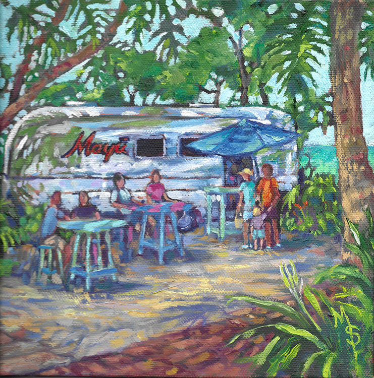 Mayu' at Morada Bay8"x8"