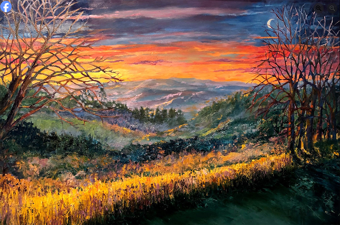 Early Spring Sunrise 24"x36"