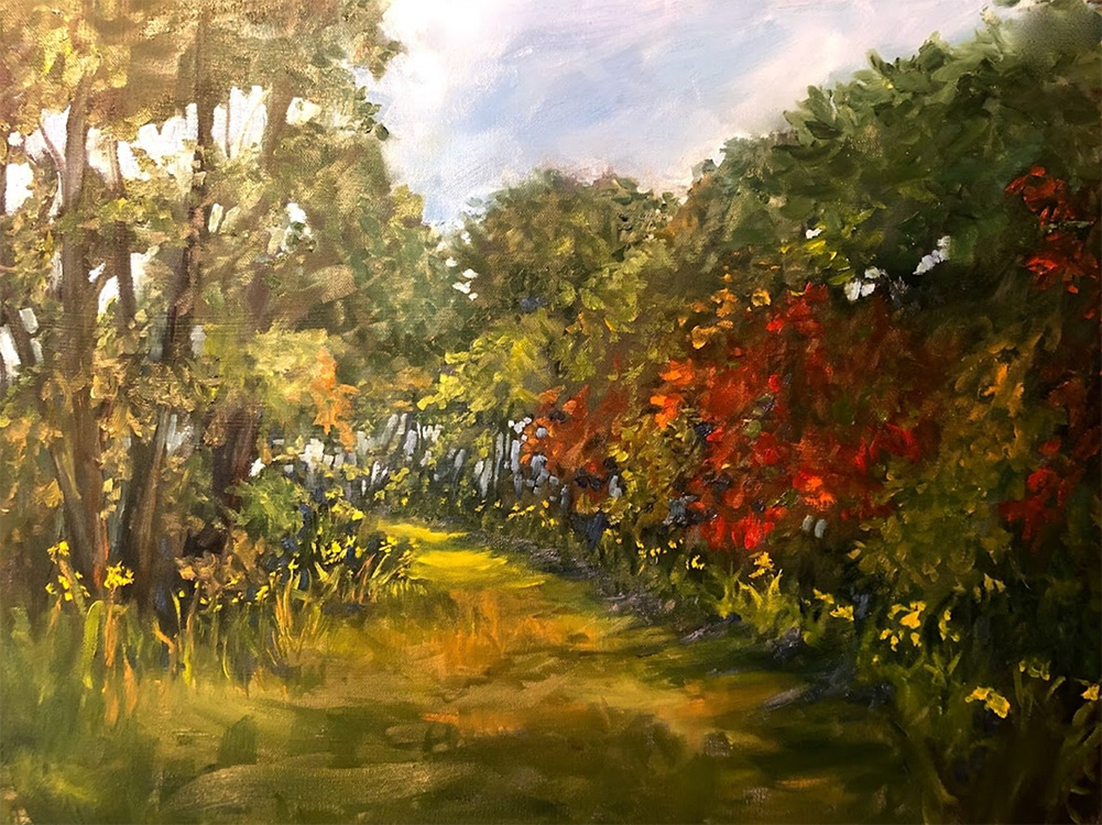Almost Autumn 18"x24"
