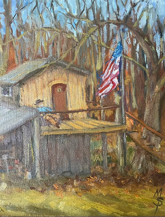 Dave's Boathouse 8"x10"