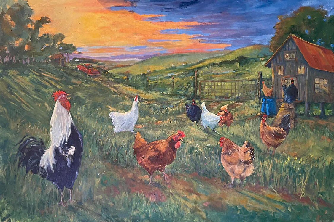 Good Morning Sunshine 24"x36"