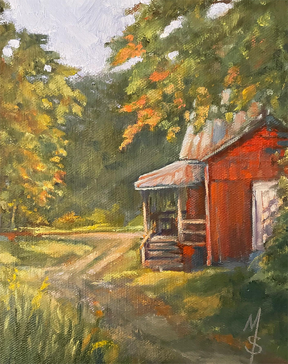 WormyChestnut 10"x8"