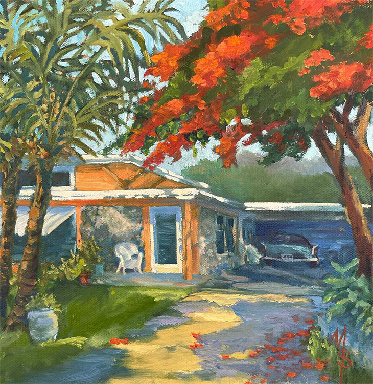 Orange House on  Carroll SOLD