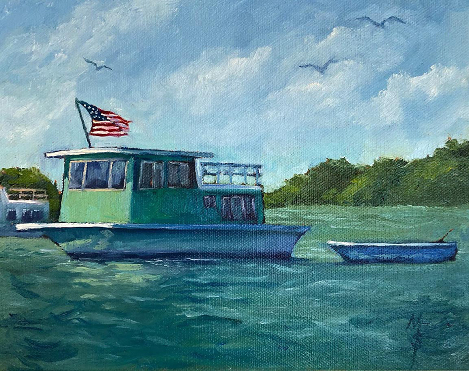 Brooks Boat 8"x10"