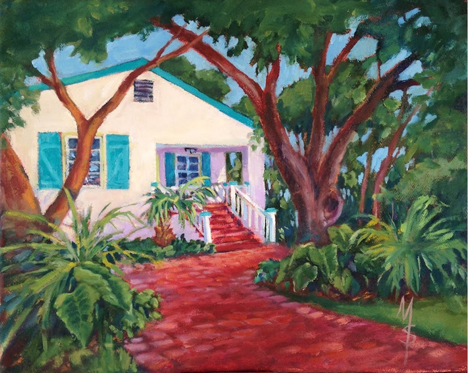 Hurricane House Islamorada 8"x10"