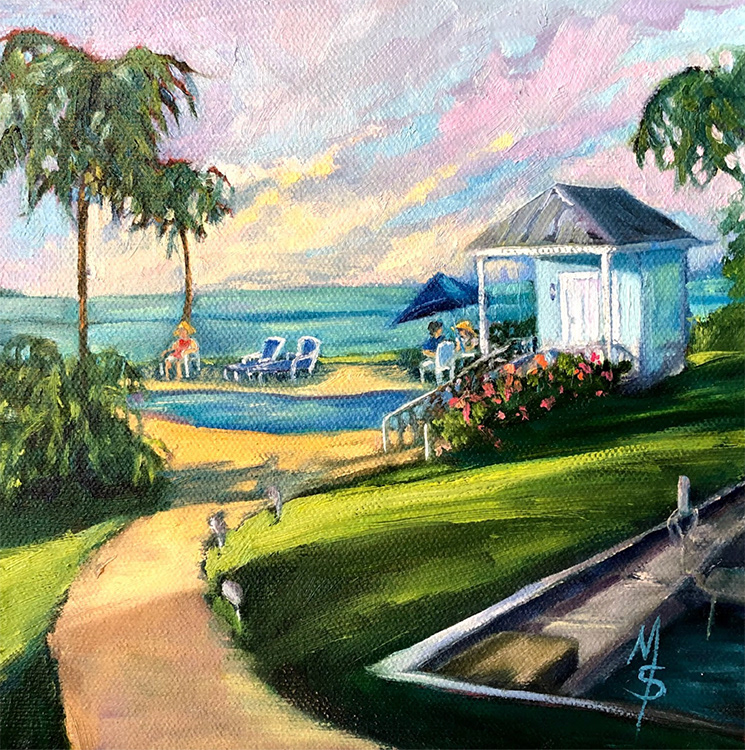 Islander Bayside 8"x8"