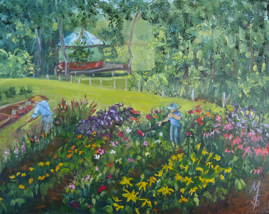 Riverflow Plein Air 11"x14"