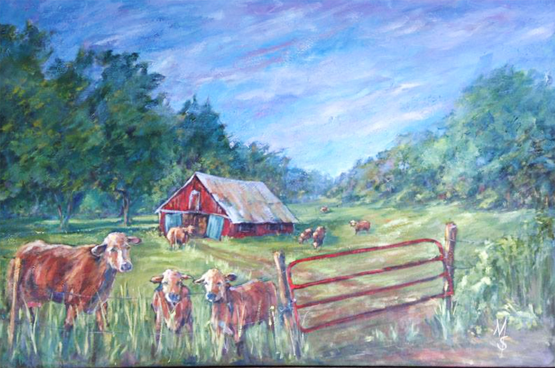 Cockrum's Barn 24"x36"