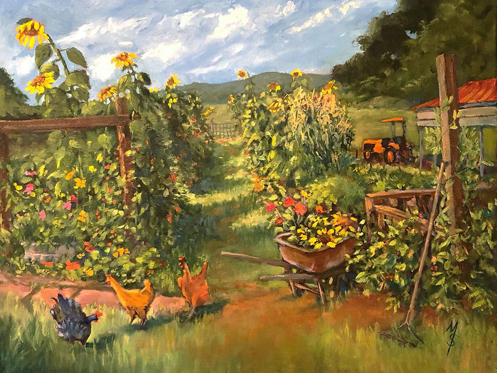 My Garden 18"x24" NFS