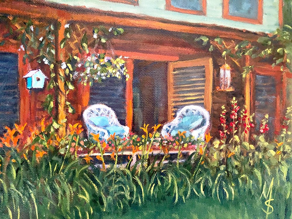 The Porch 8"x10"