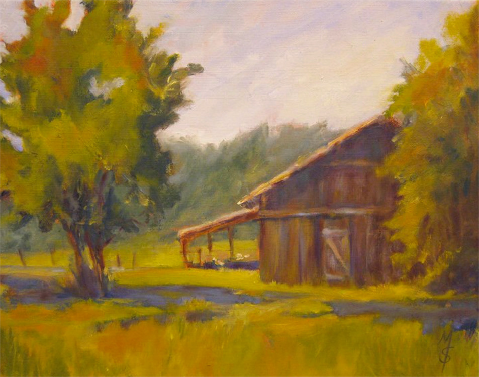 The Chidken Barn 8"x10"