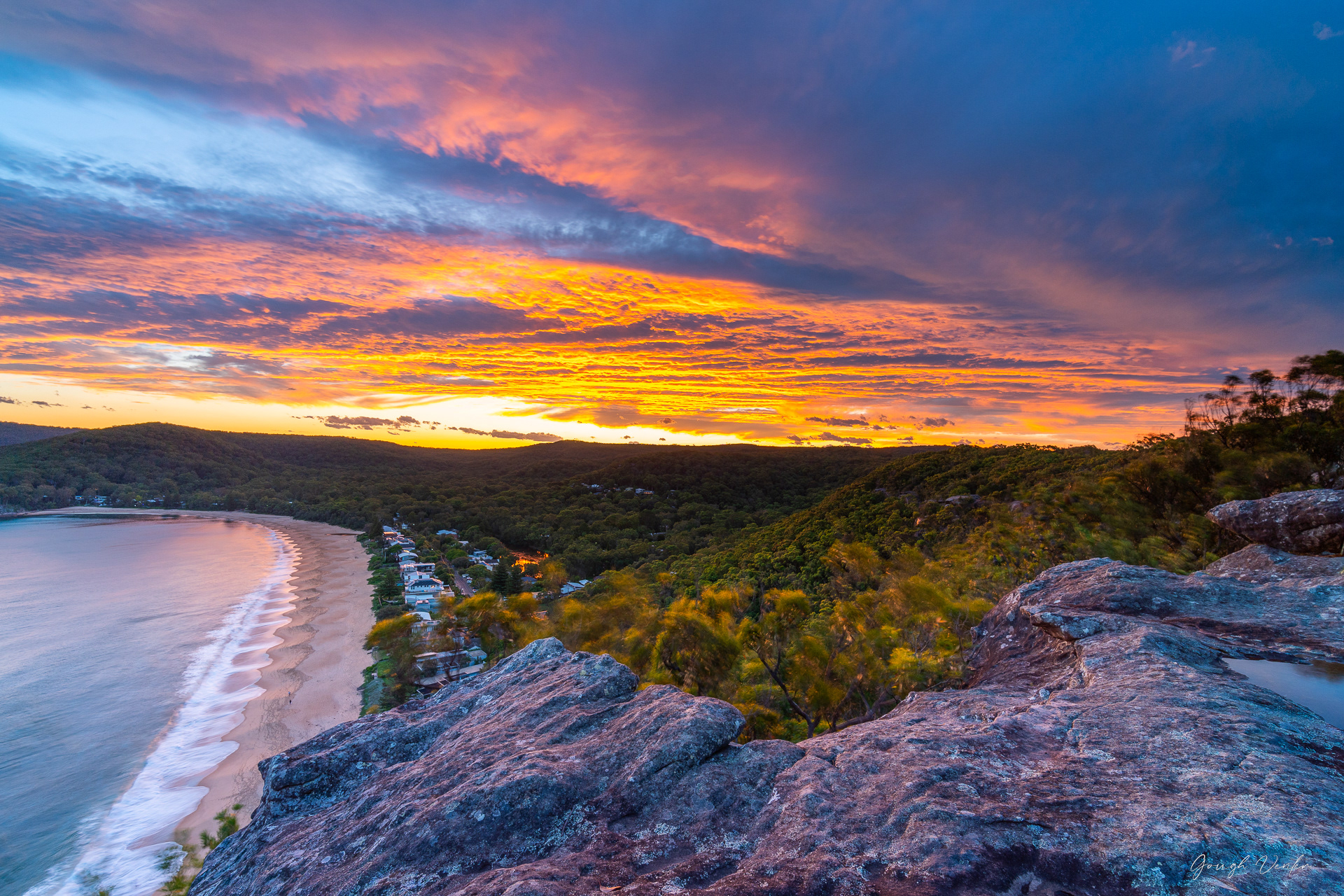 Pearl Beach After Sunset