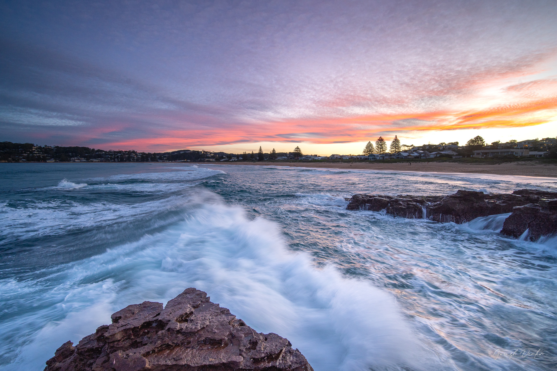 North Avoca Rocks Sunset