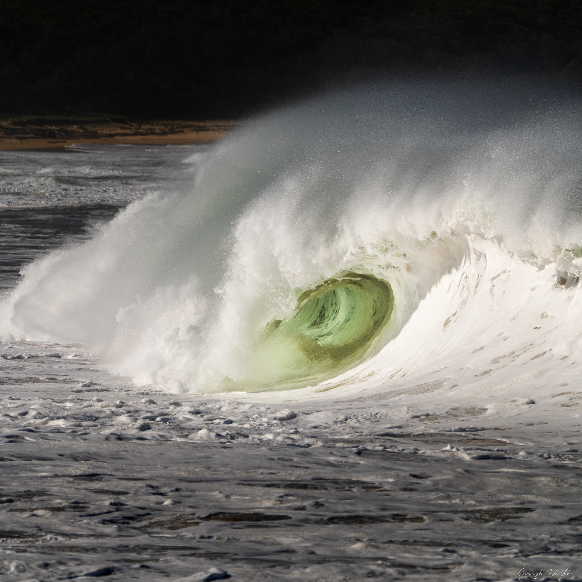 Putty Beach Storm Surf