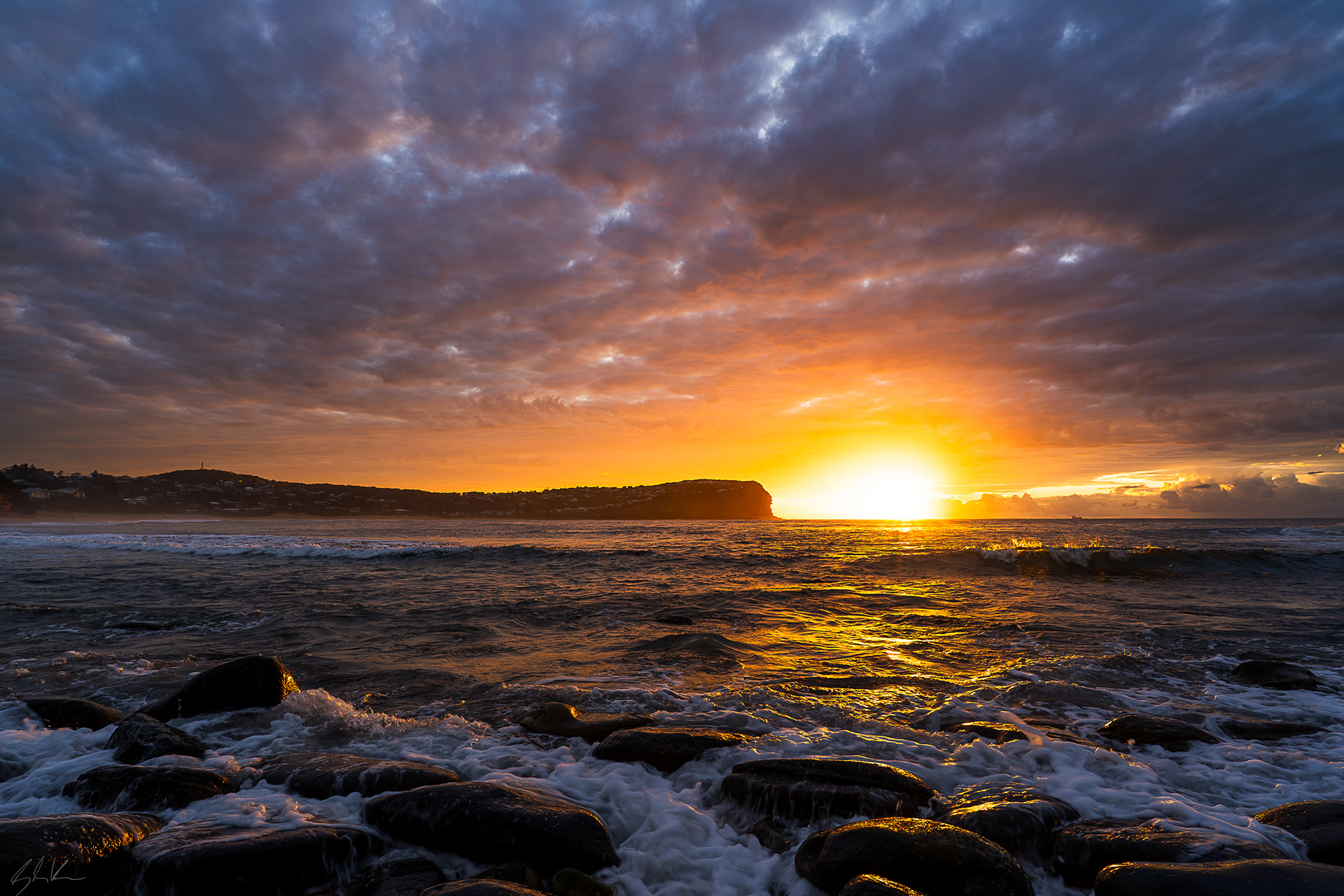 MacMasters Rocks Sunrise