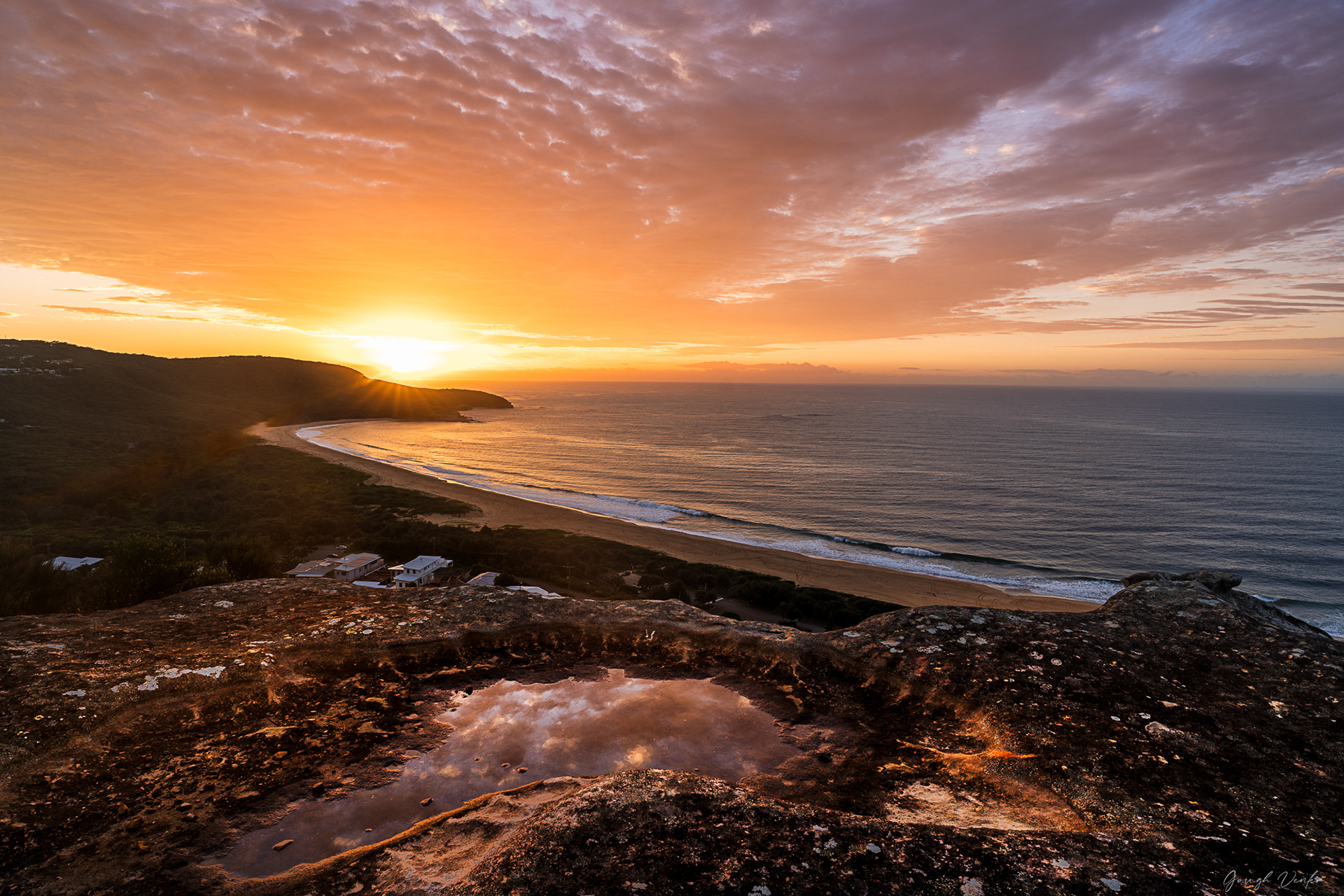 Killcare Beach Headland Sunrise