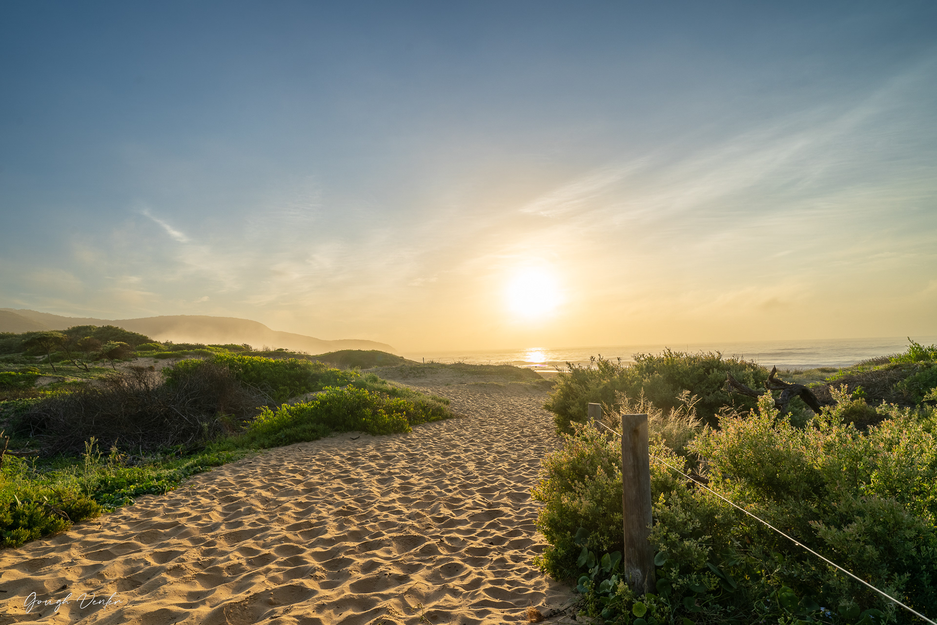 Killcare Beach Path Sunrise Mist