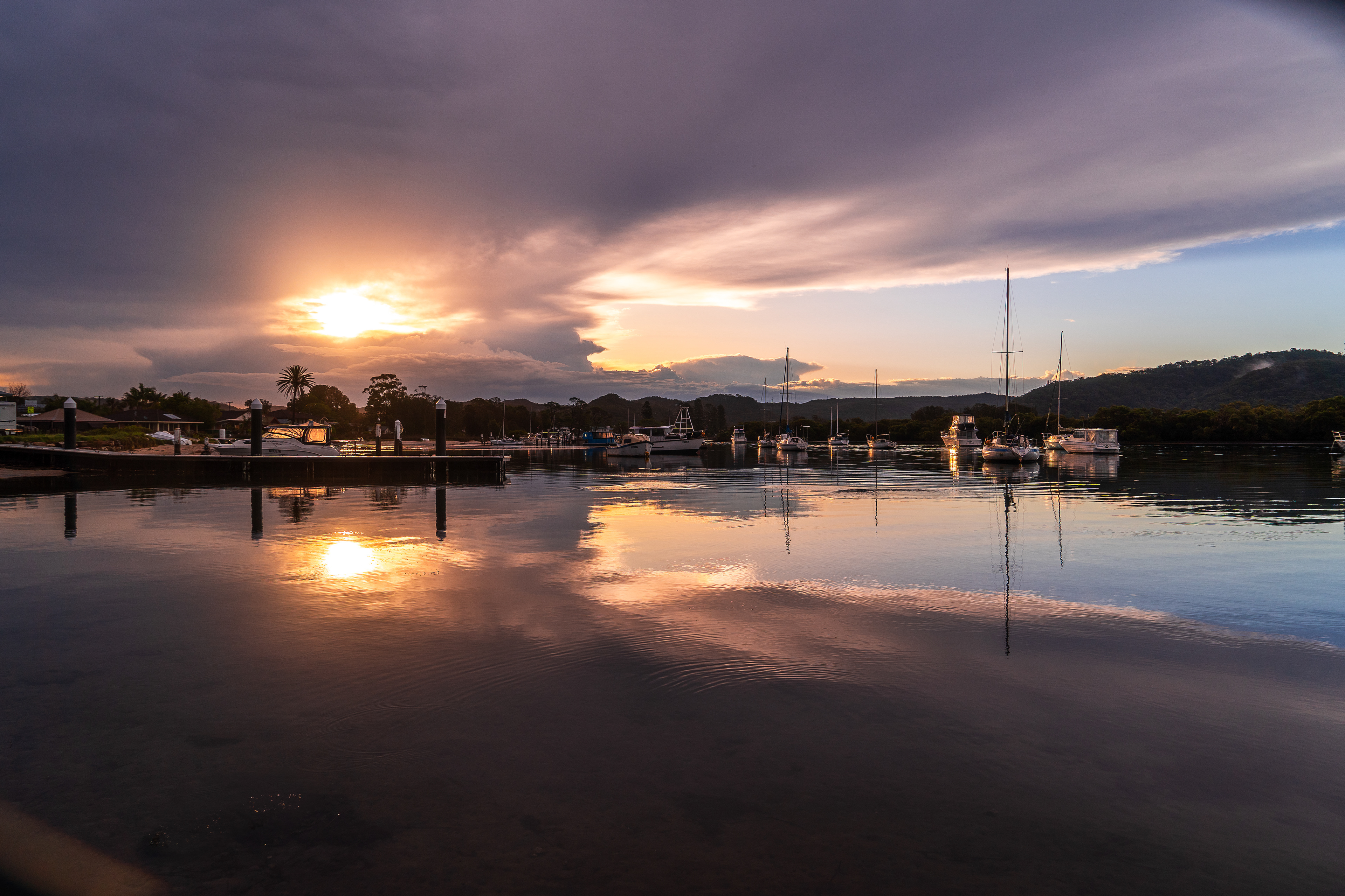 Woy Woy Boat Ramp Sunset