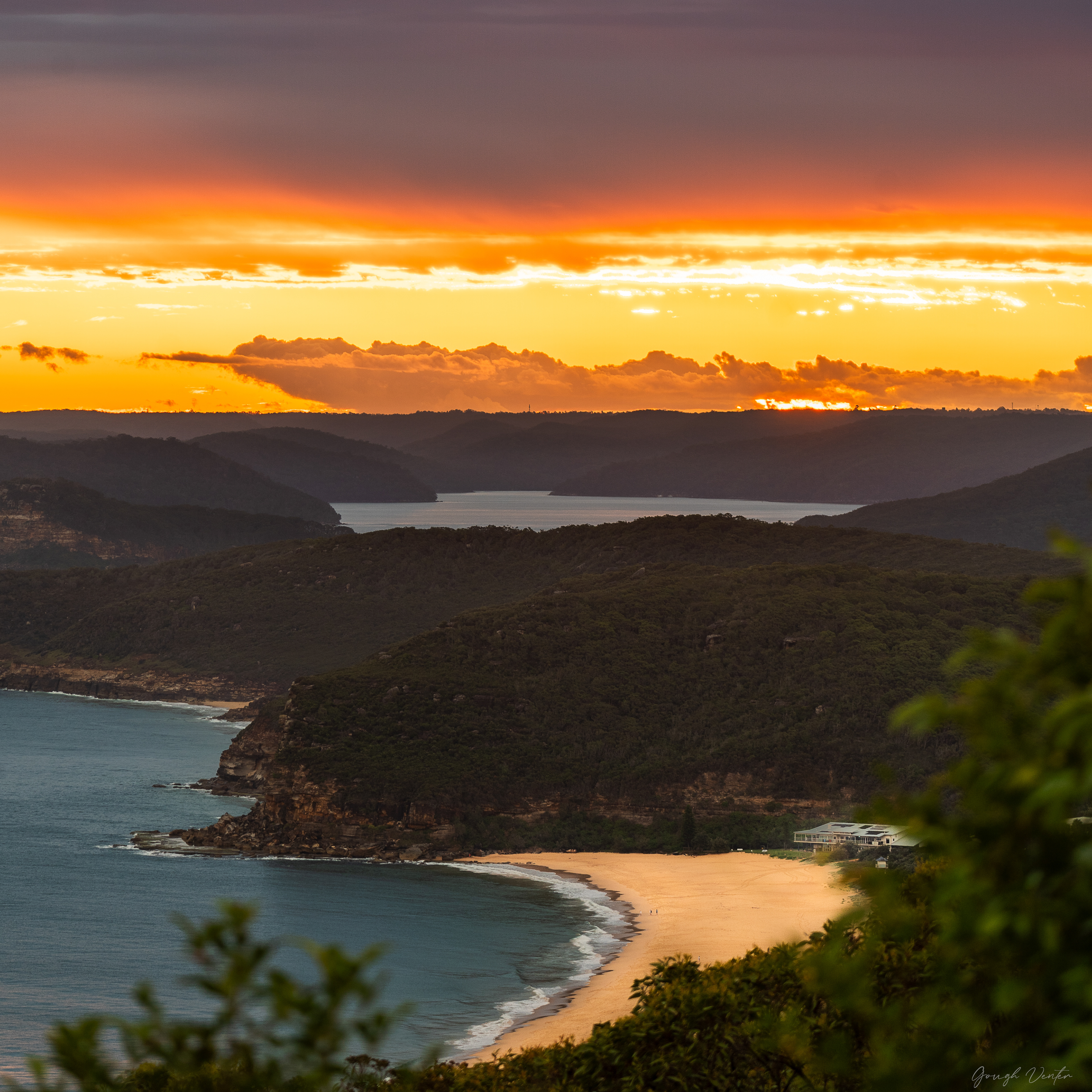 Bouddi Sunset over Killcare Beach