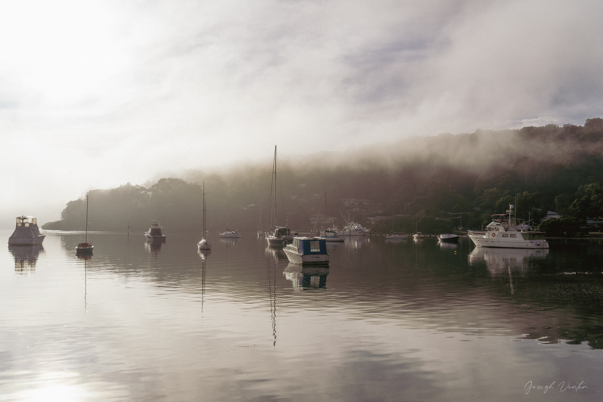 Pretty Beach Yachts Morning Mist