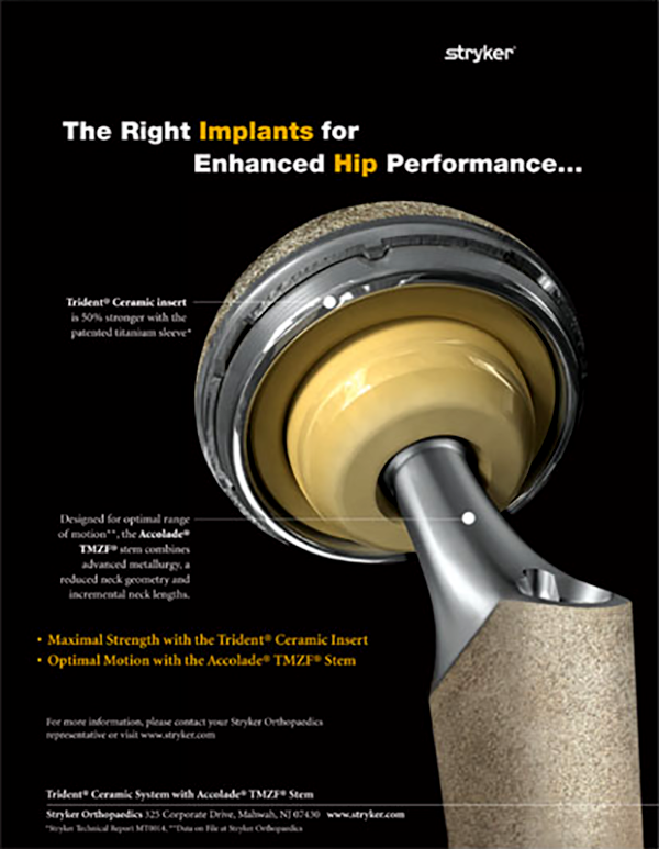 Ceramic Hip Implant Ad