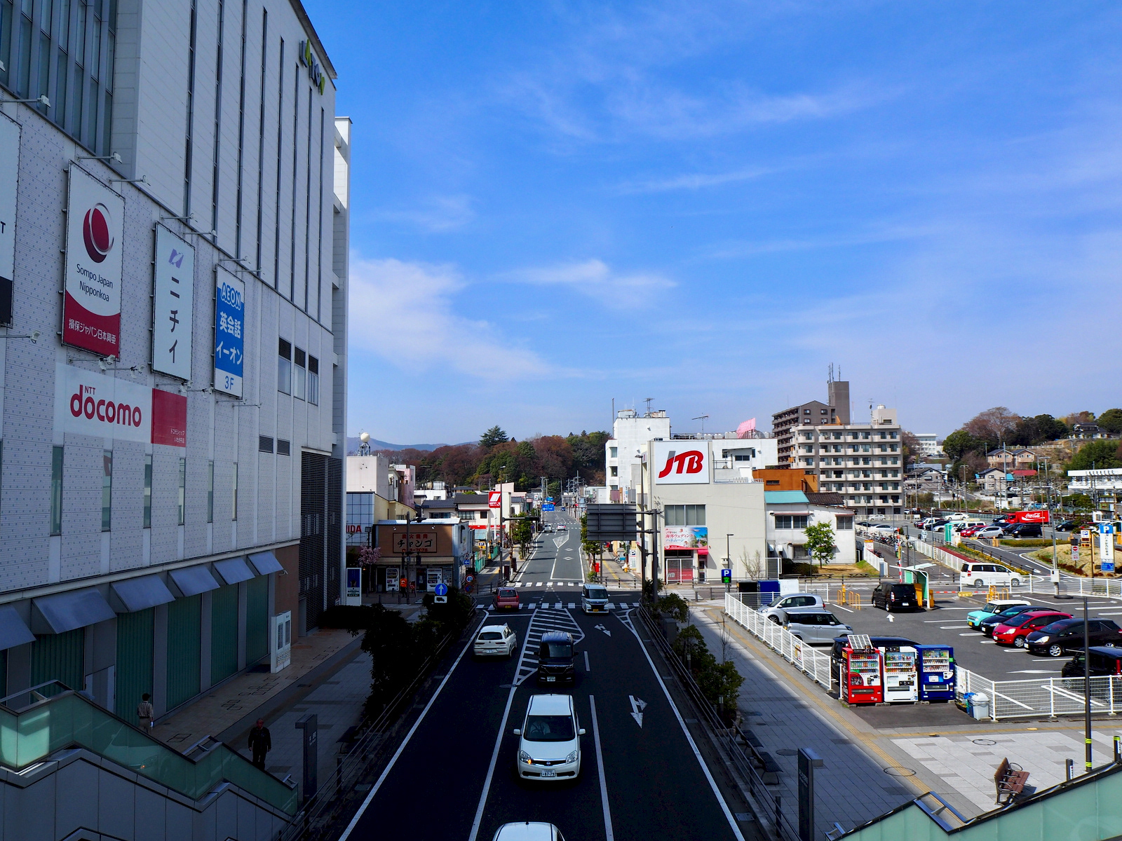 いわき駅前。