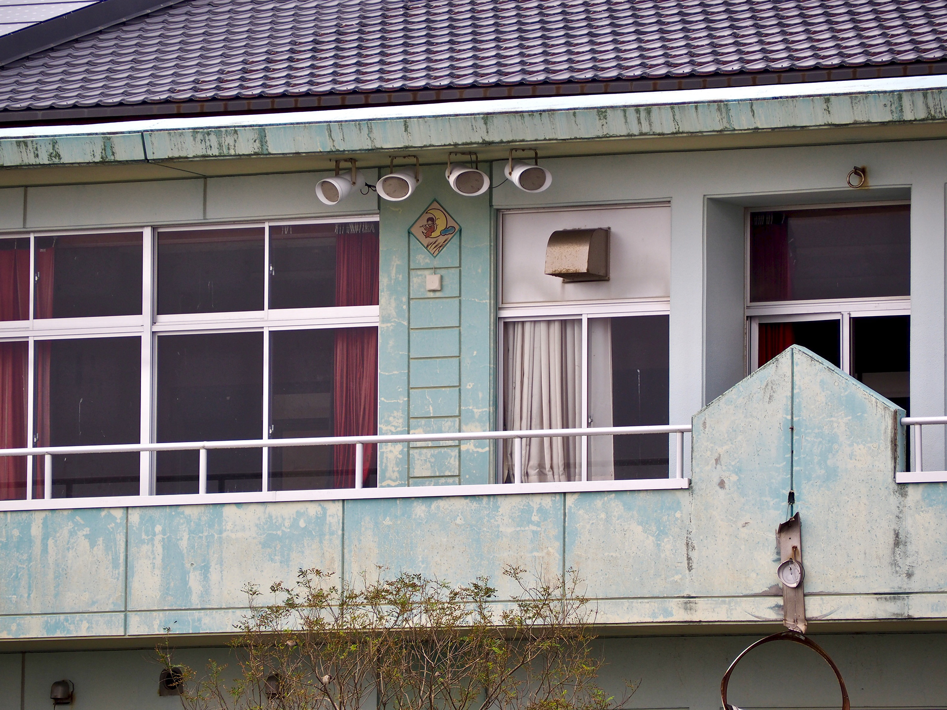 この時は、震災遺構として整備中で、中に入ることは出来ず。
