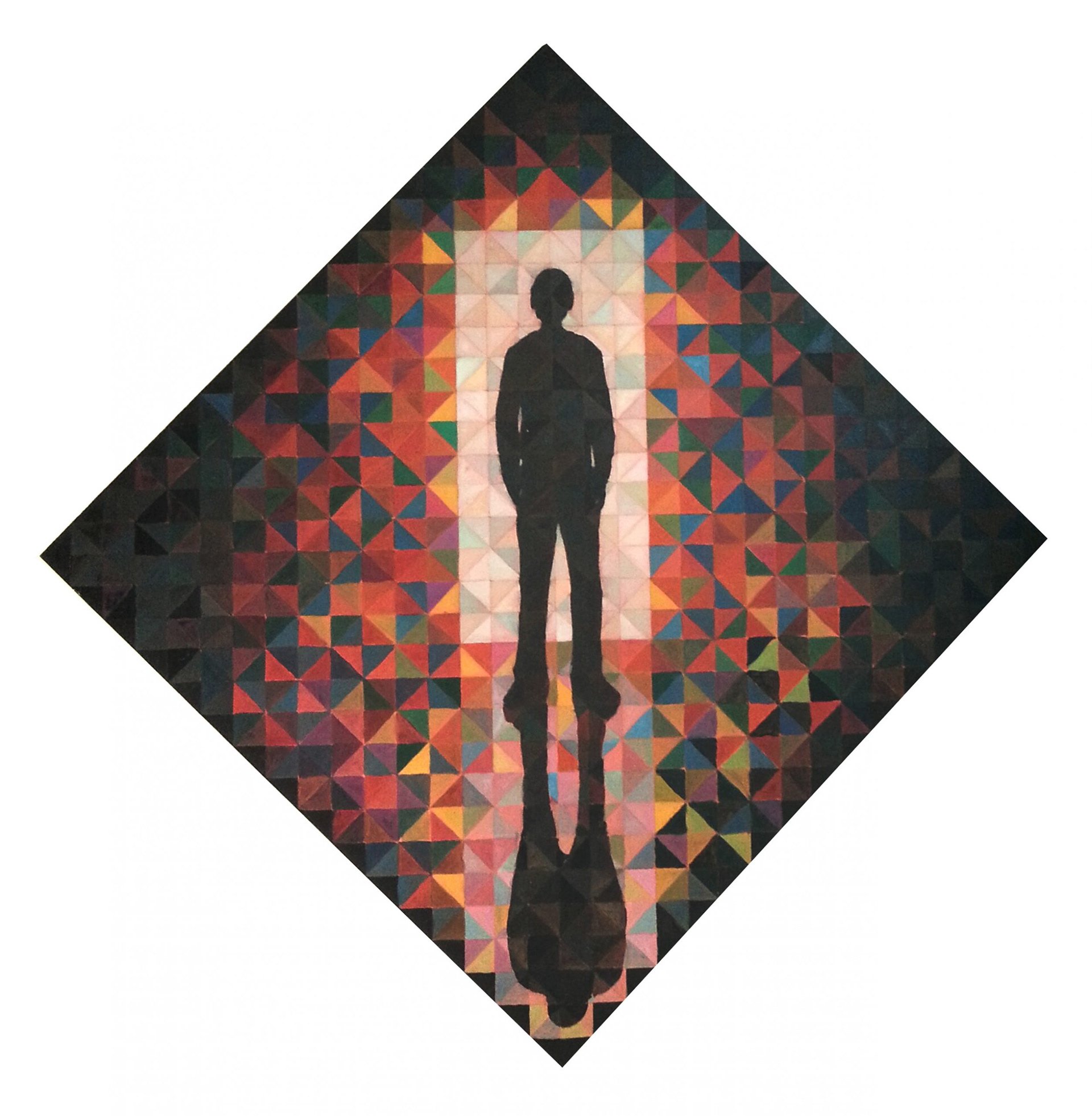 The Door, 2013, Oil on Canvas, 45cm x 45cm