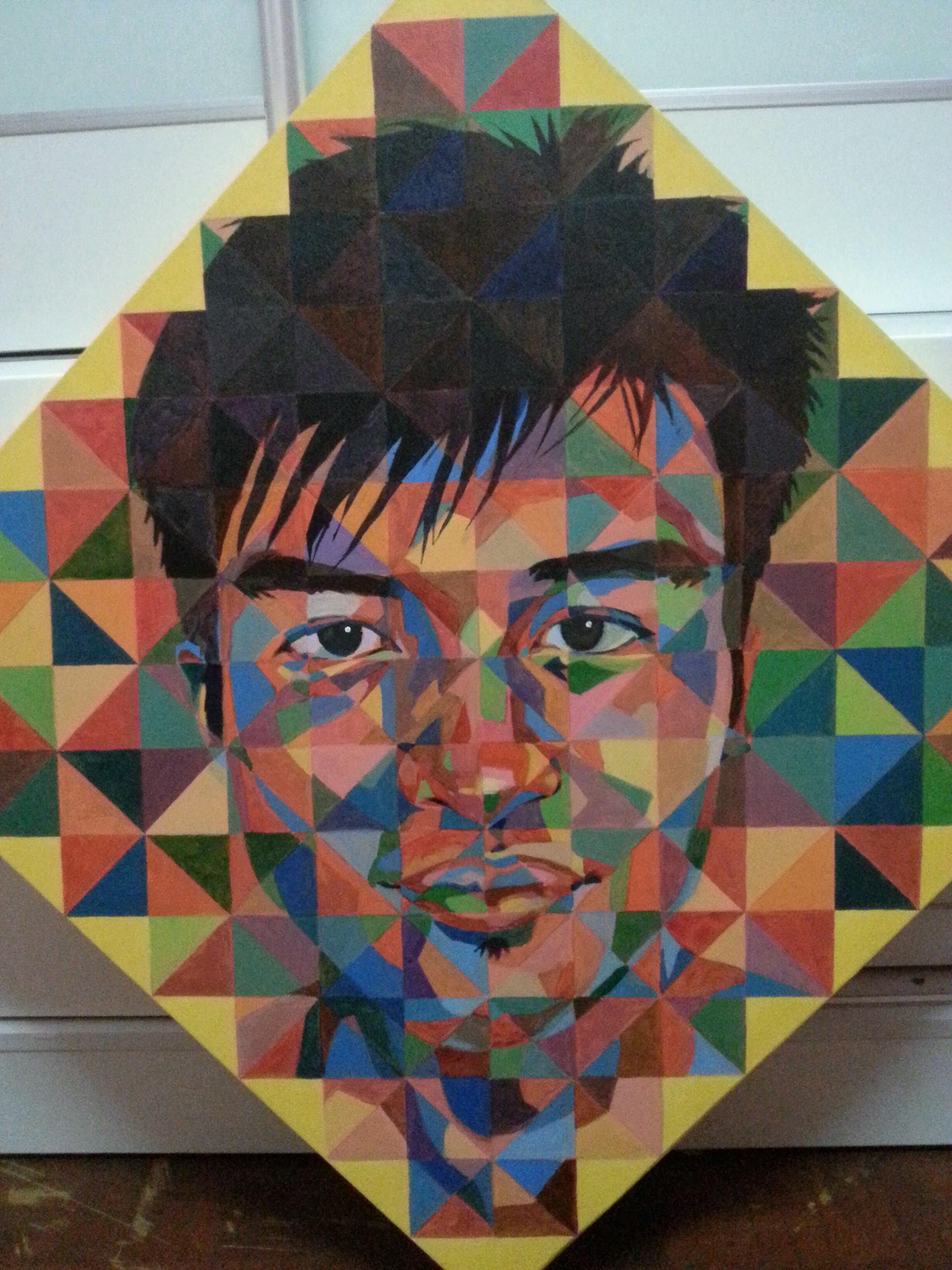 1 Malaysia series, 2014, Acrylic on Canvas, 60cm x 60cm