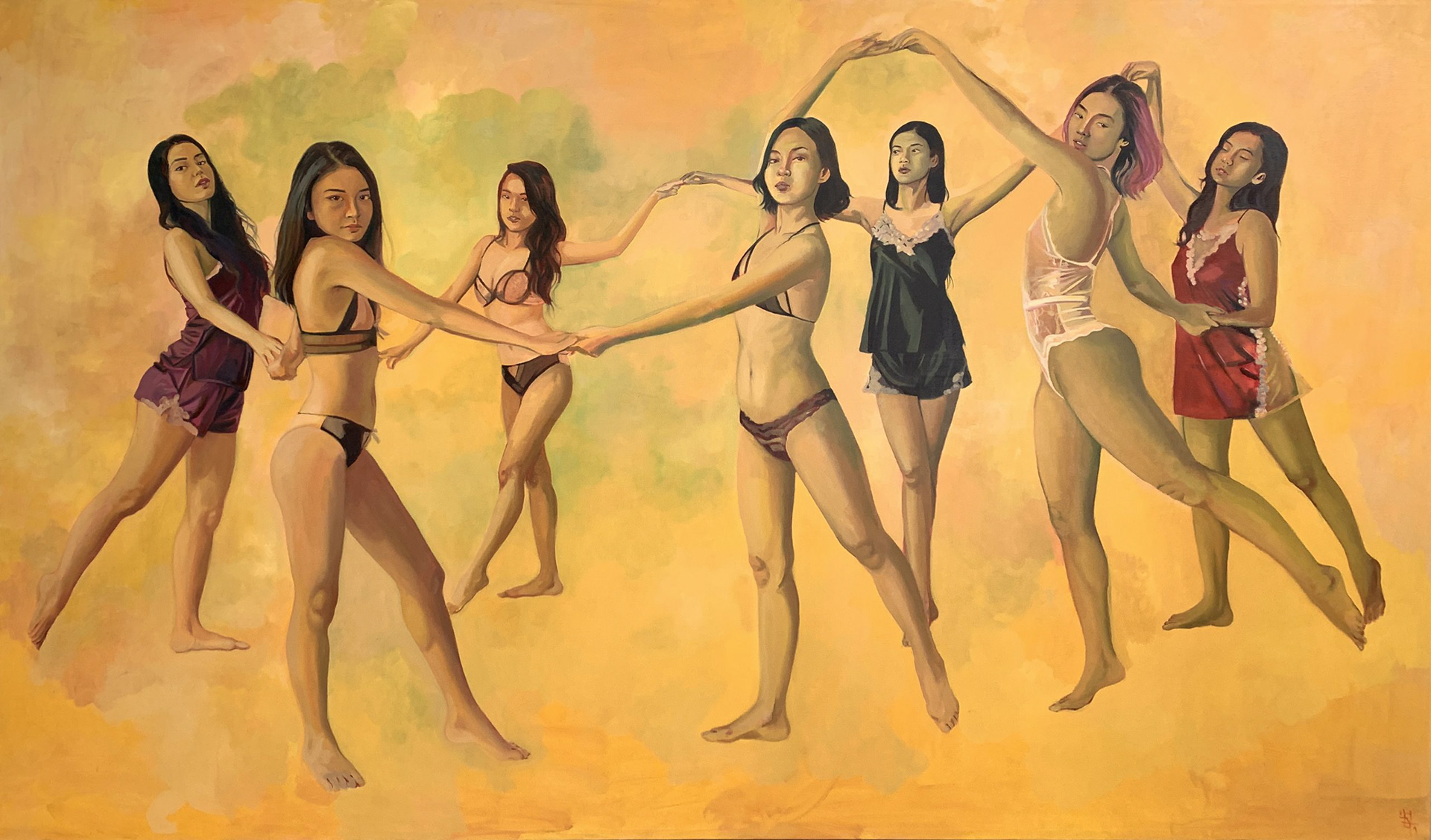 Summer, 2019, Oil on Canvas, 152cm x 259cm