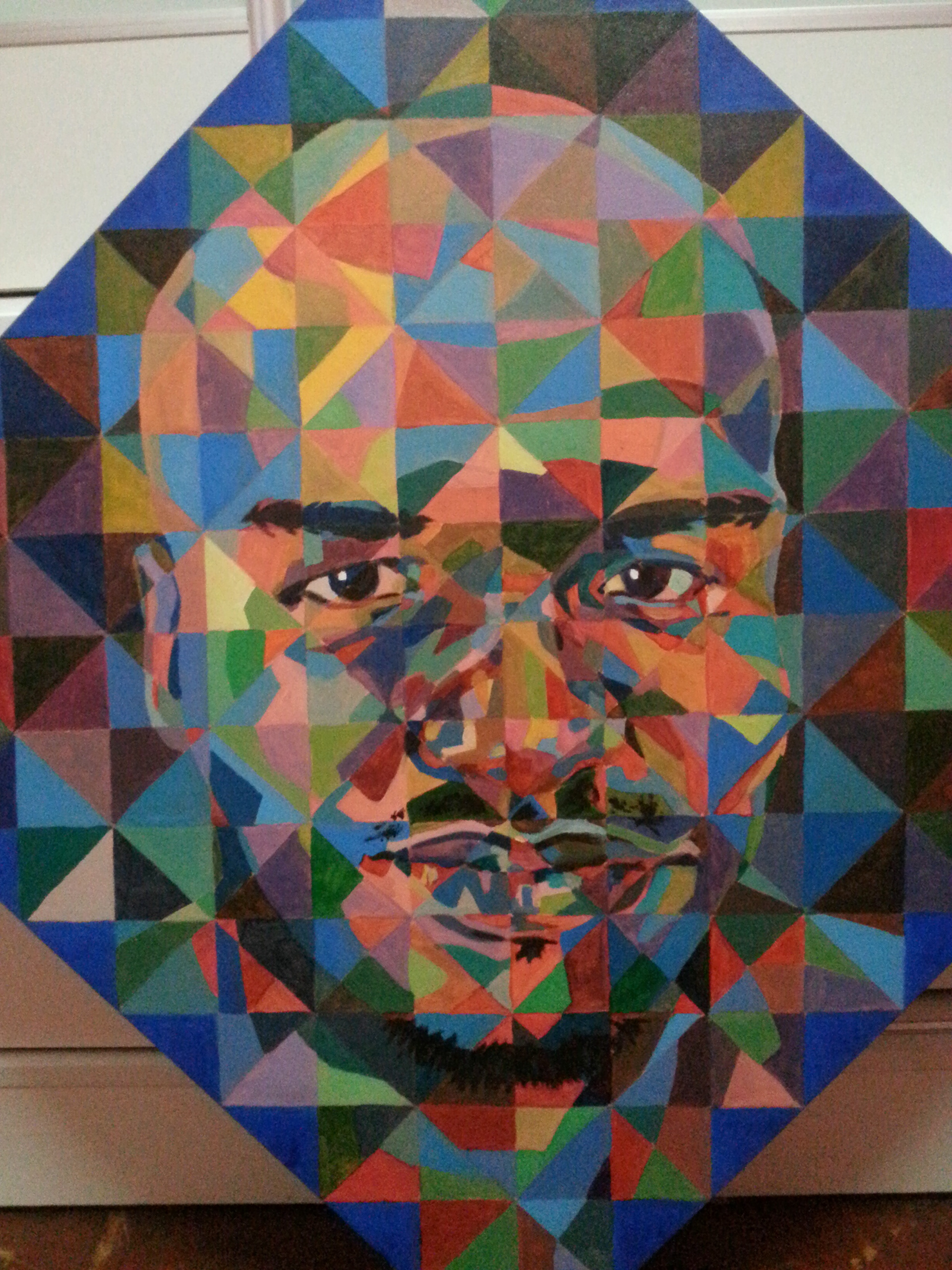1 Malaysia series, 2014, Acrylic on Canvas, 60cm x 60cm