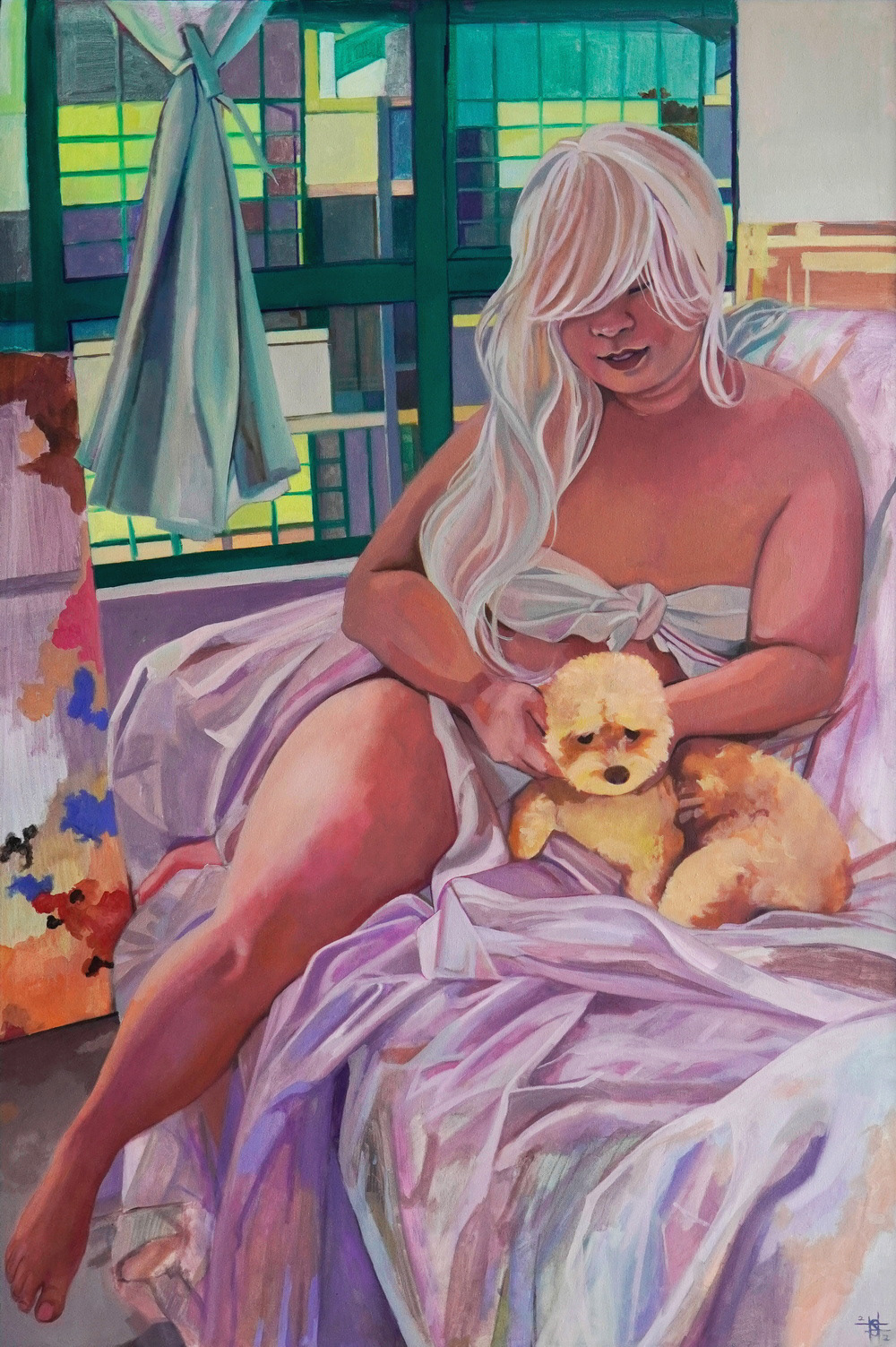 Catherea, 2022, Oil on Canvas, 137.5 x 91.5cm