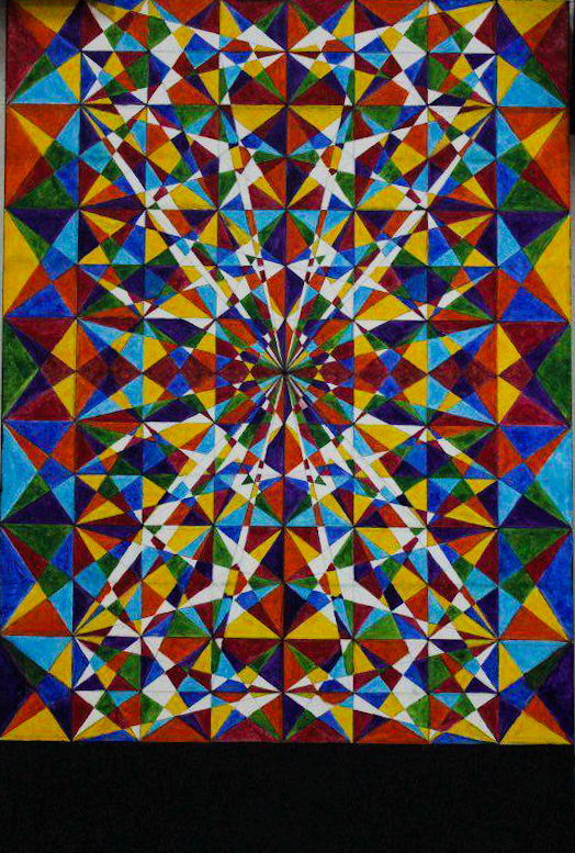 Seven, 2012, Acrylic on Canvas, 107cm x 61cm
