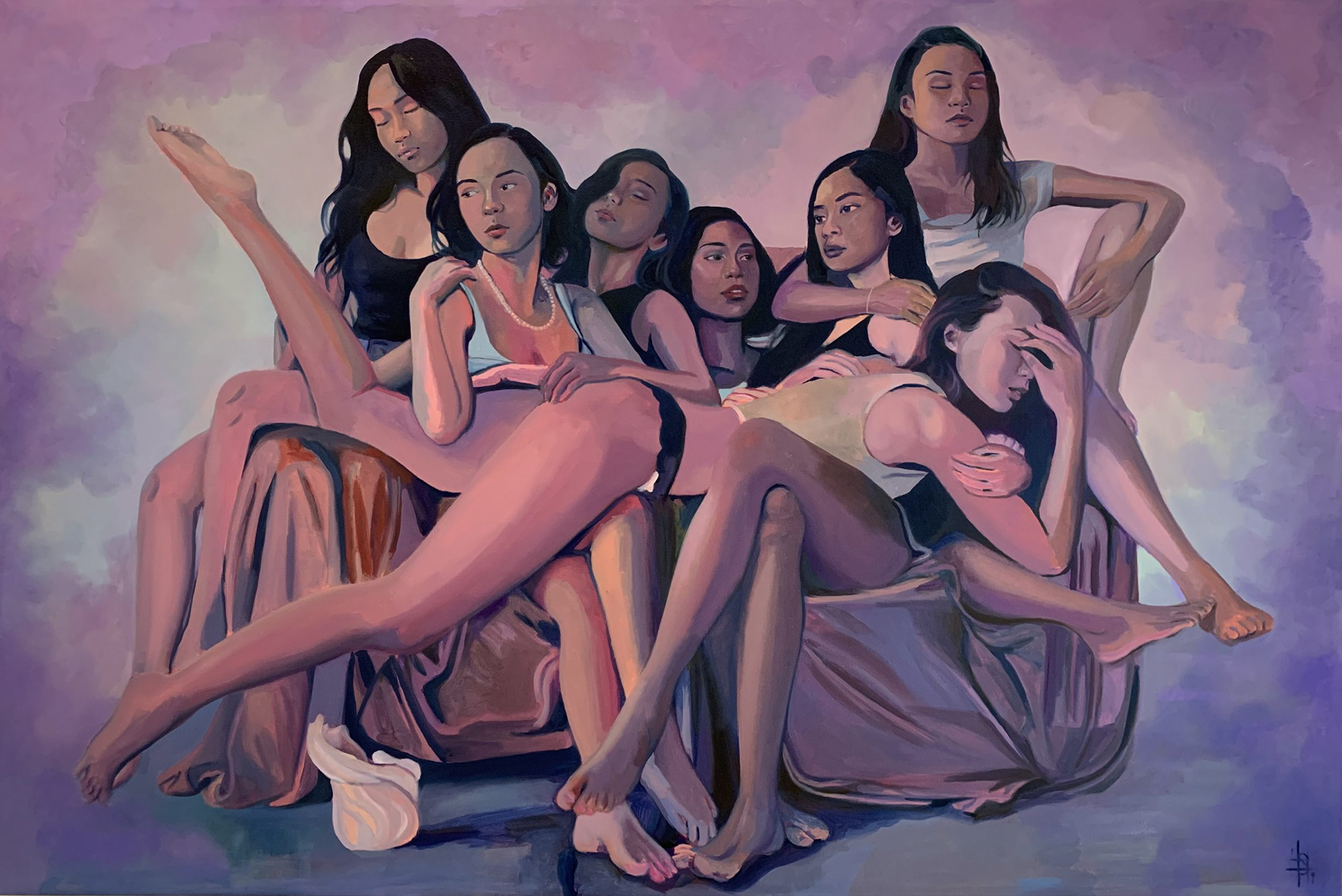 The Other Women, 2019, Oil on Canvas, 152cm x 121cm