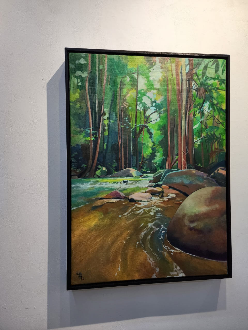 Heal My Wounds, 2022, Oil on Canvas, 84 x 59.5cm