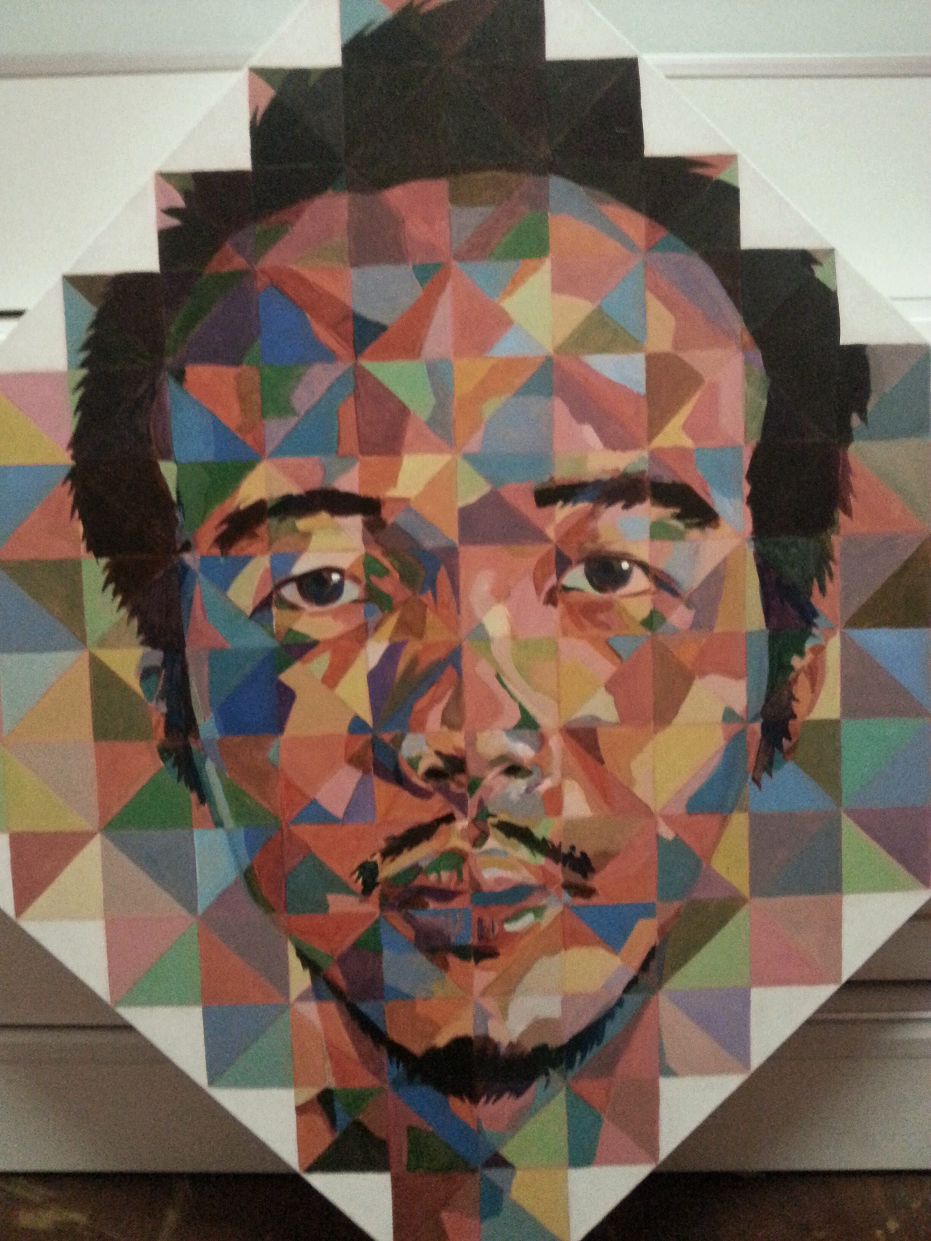 1 Malaysia series, 2014, Acrylic on Canvas, 60cm x 60cm