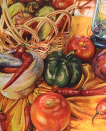 Still Life II, 2010, Oil on Canvas, 107cm x 60cm