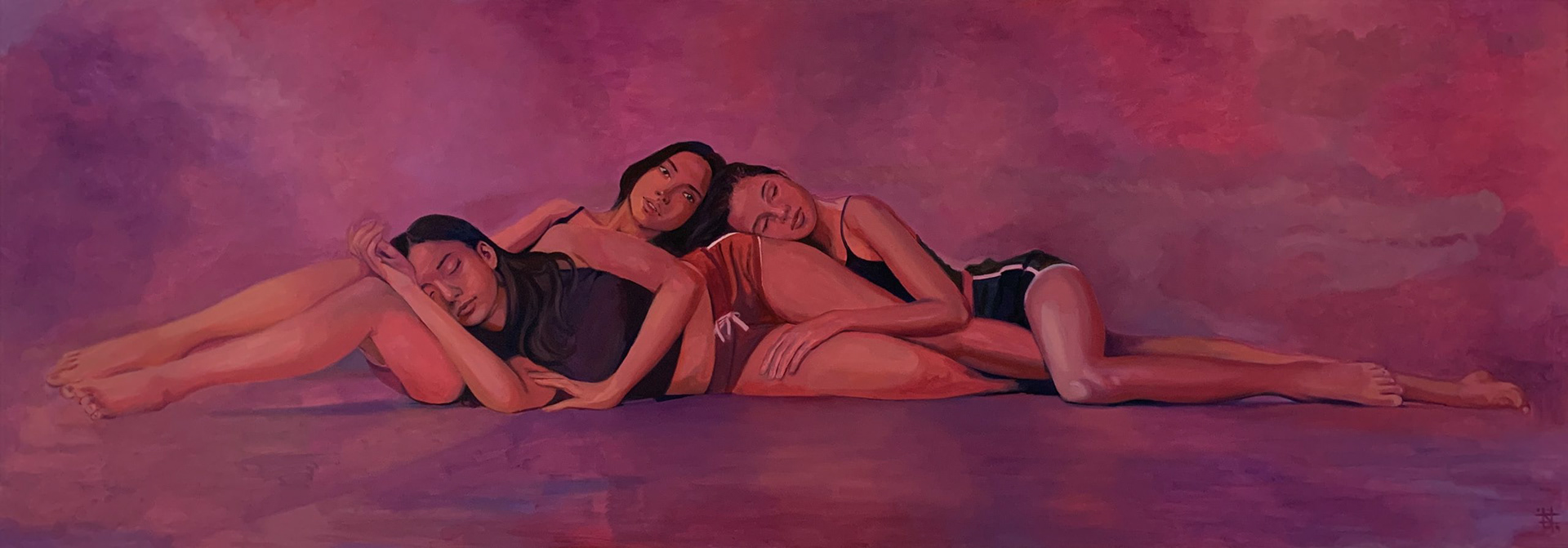Guardian, 2019, Oil on Canvas, 107cm x 91cm
