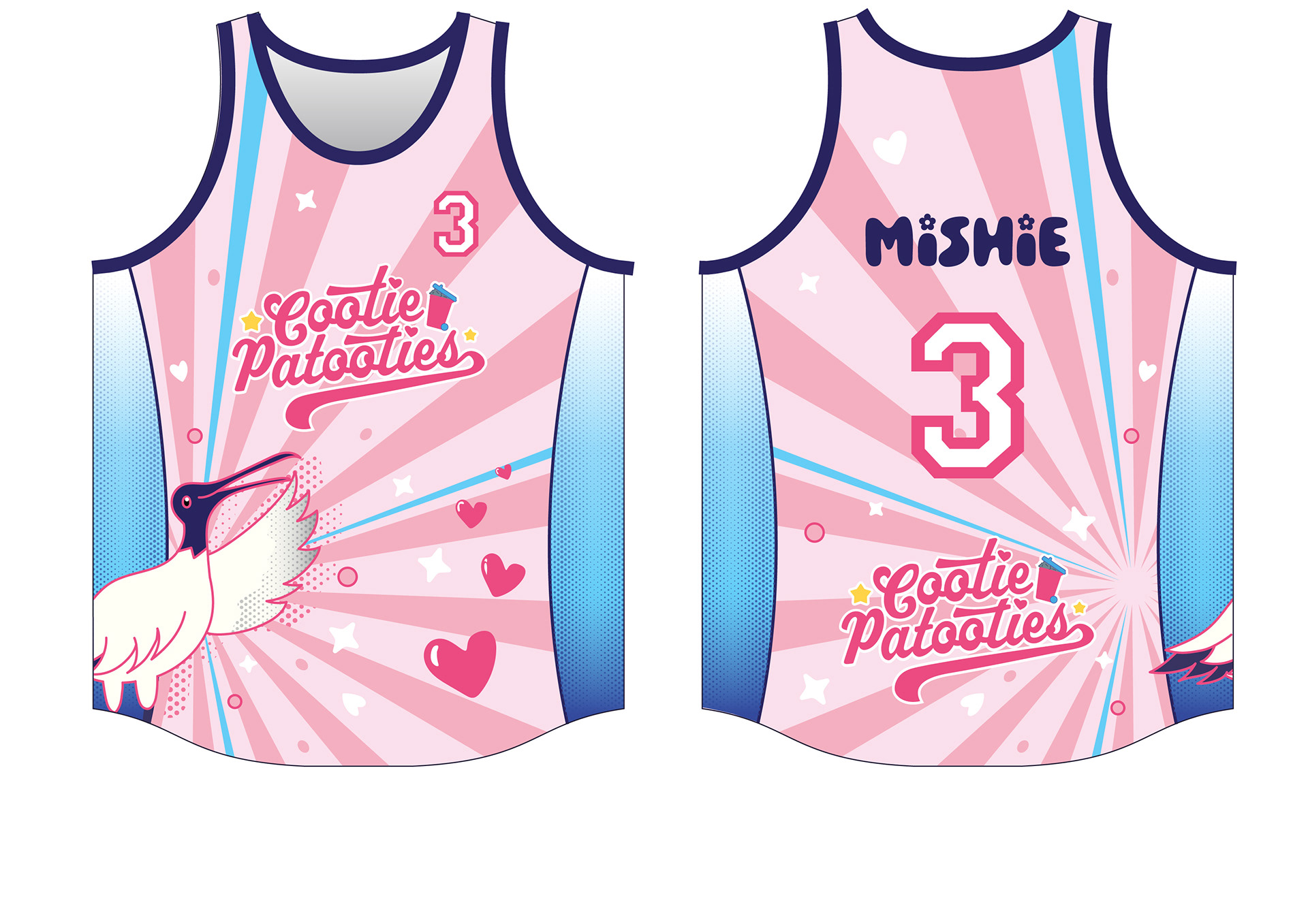 Beach volleyall jersey